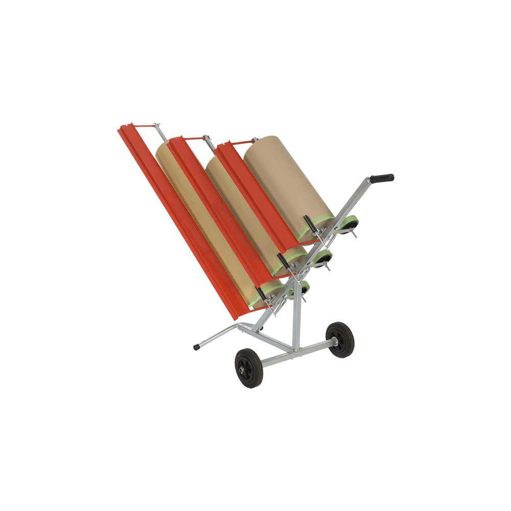 Dispensador para papel de isolar de 3 rolos