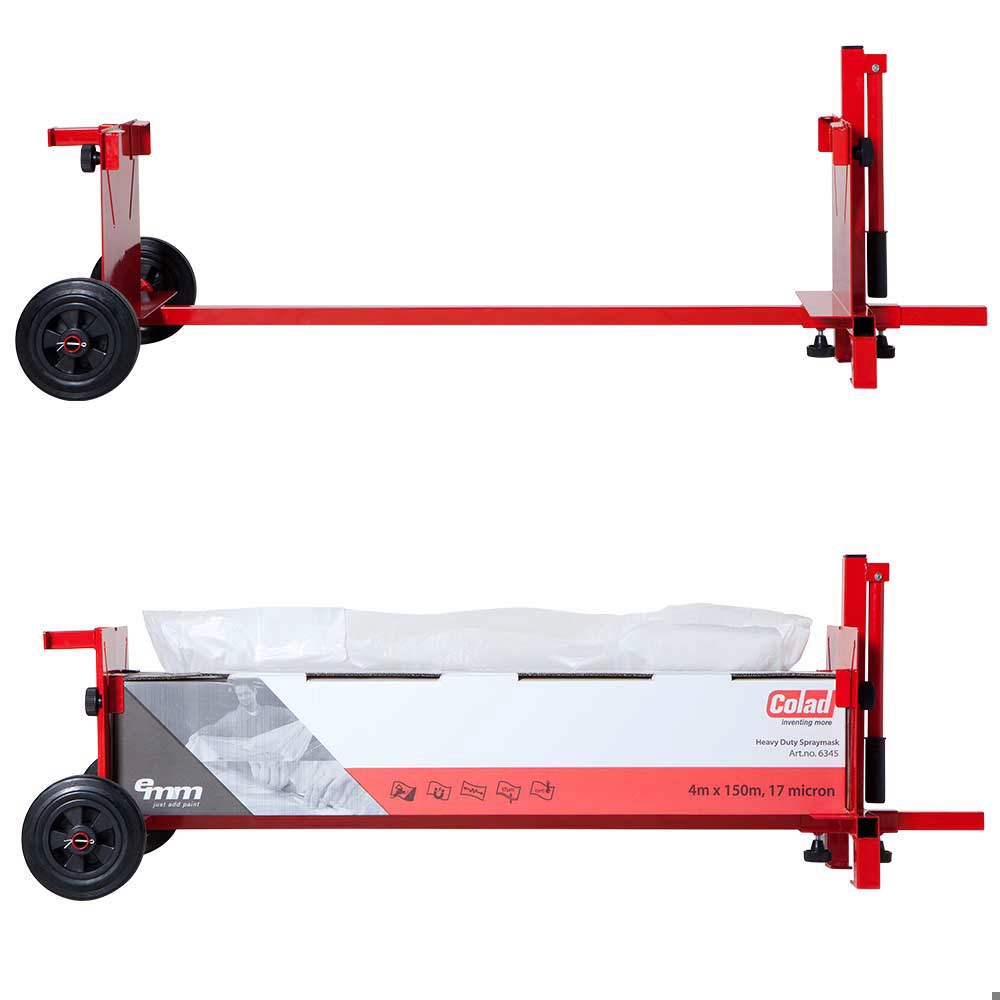 Carrinho dispensador de filme de isolar