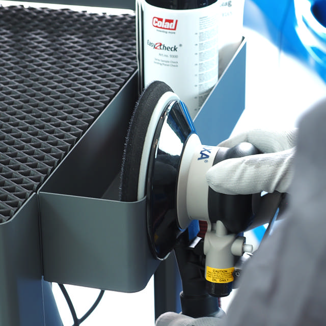 Halter für Dose/Schleifmaschine