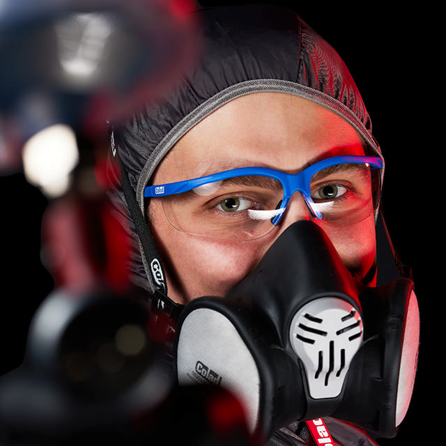 Maschera respiratoria per vernici A2P3