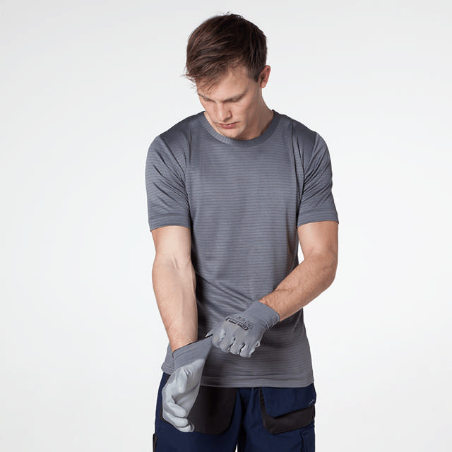 Guanti per la preparazione in poliestere M - Guanti da lavoro