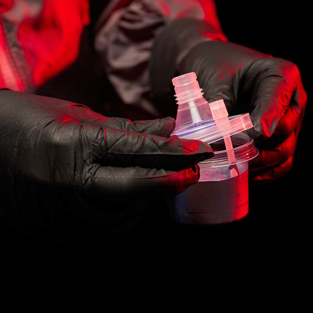 Guanti monouso in Nitrile Nero 60 pezzi