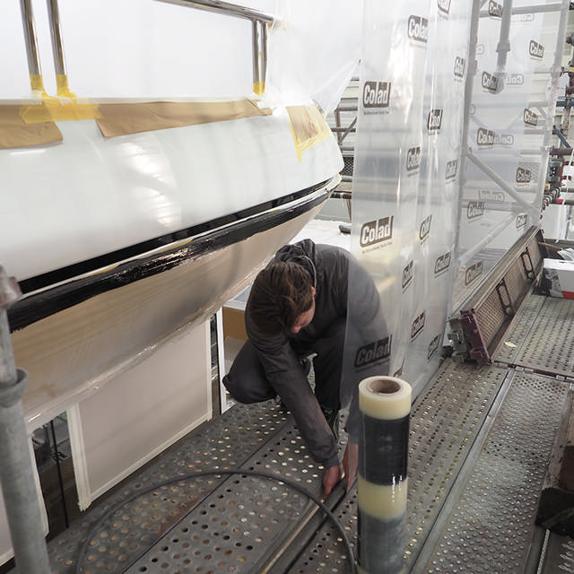 Película multifunctional para iates