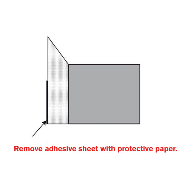 Cordão de espuma diagonal