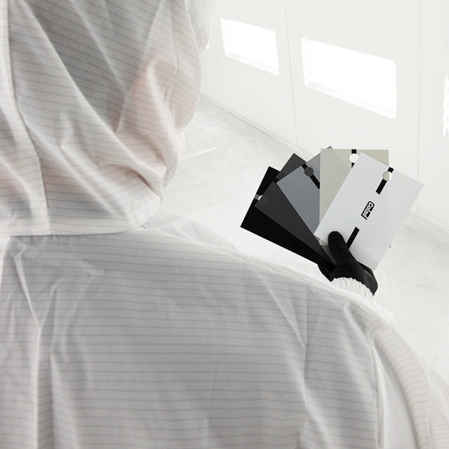 Schede campione colore - Grigio medio