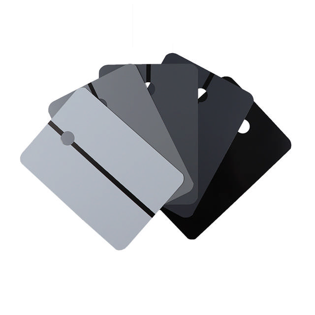 Provini colore metallo grigio chiaro