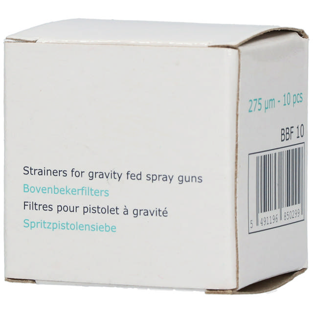 BBF 10 - Spritzpistolensiebe 275µm 10st.