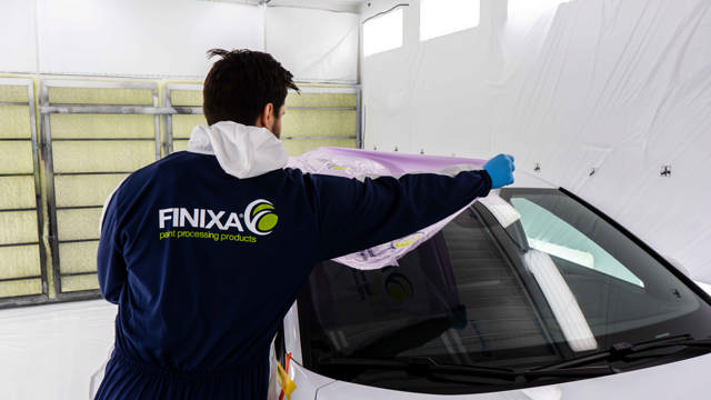 PHO 11 - High-tec Lackieranzug weiß/blau - XXL