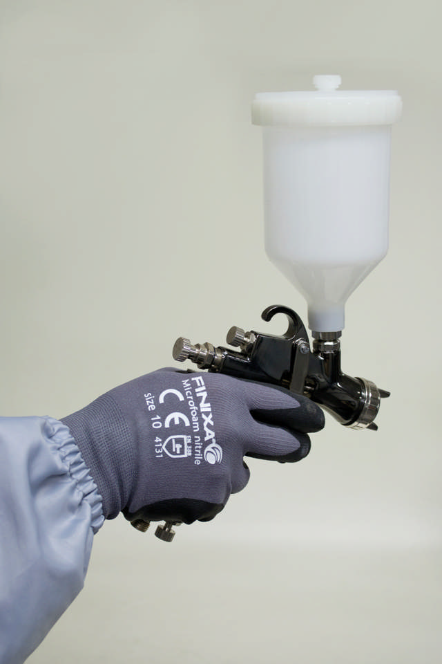 GLMB 10 - Guantes de nitrilo microfoam XL - 12 pares