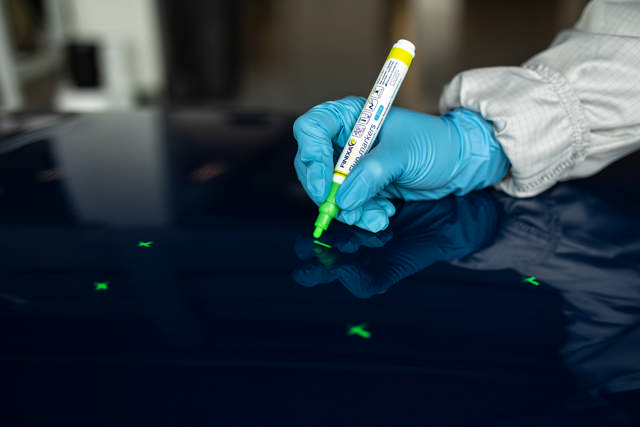 MAR 21 - Fluo markeerstift groen 6 st. 5mm-15mm