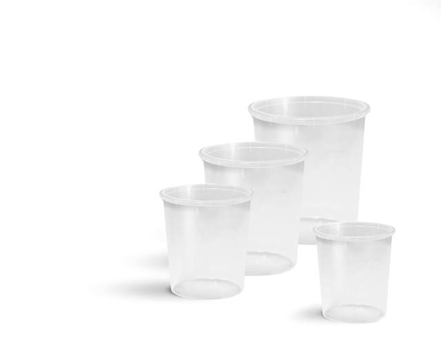 MCU 1300 - Unbedruckte Becher 1300ml 200st.