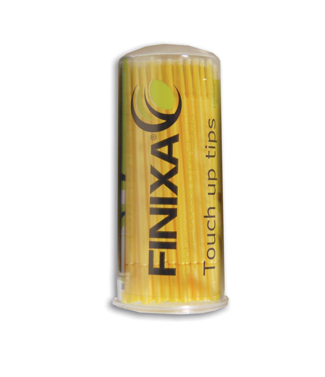 PMP 21 - Retouchetips in disp. koker 100st. geel 1.5mm