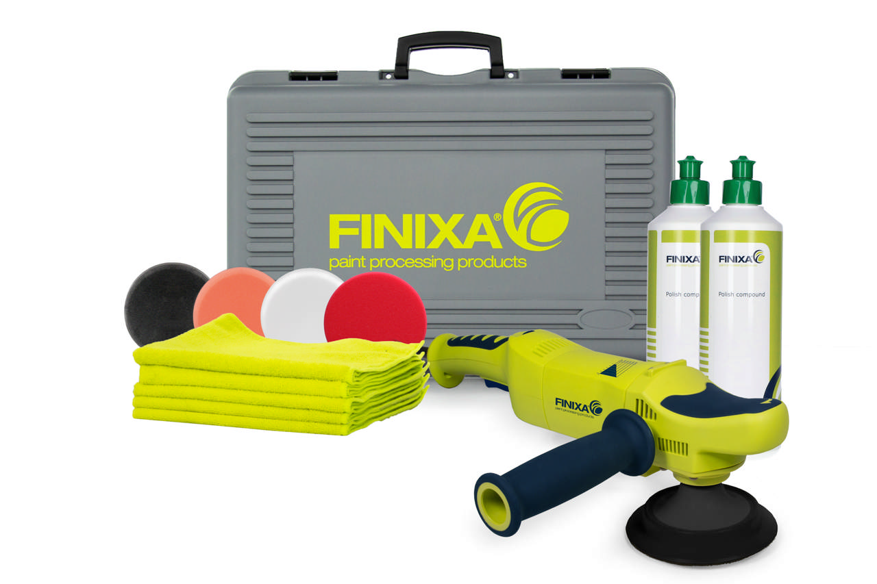 Polierkoffer + Elektrische Poliermaschine