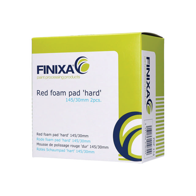 POP 308 - Mousse de polissage rouge 'dur' 80/25mm - 5p.