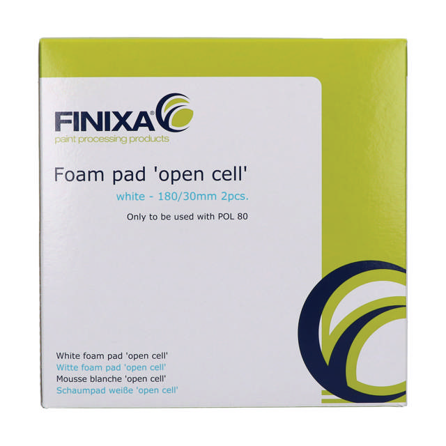 POP 514 - Witte foam pad 145/30mm 2st.