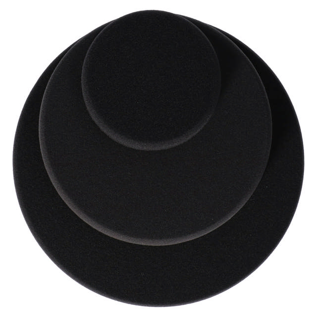 POP 918 - Schaumpad schwarz 'closed cell' 180/30mm - 2stk.