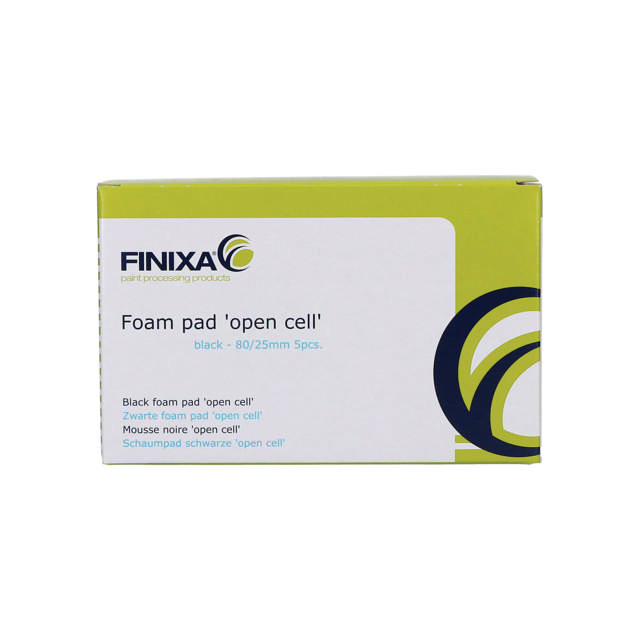 POP 918 - Schaumpad schwarz 'closed cell' 180/30mm - 2stk.