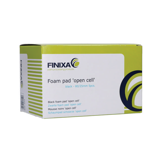 POP 918 - Schaumpad schwarz 'closed cell' 180/30mm - 2stk.