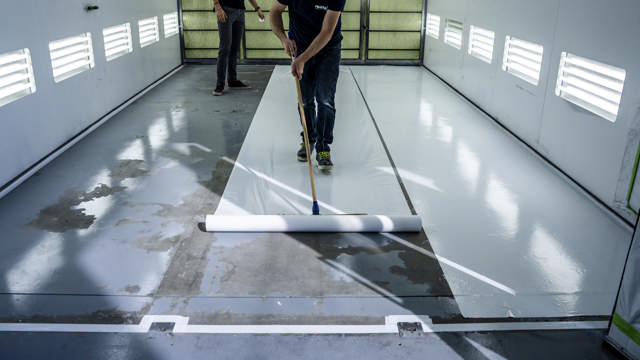 Pellicola protettiva adesiva - bianco - 25m