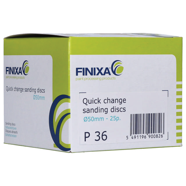 QCD 5080 - Quick change schuurschijven Ø50mm  P80 25st.