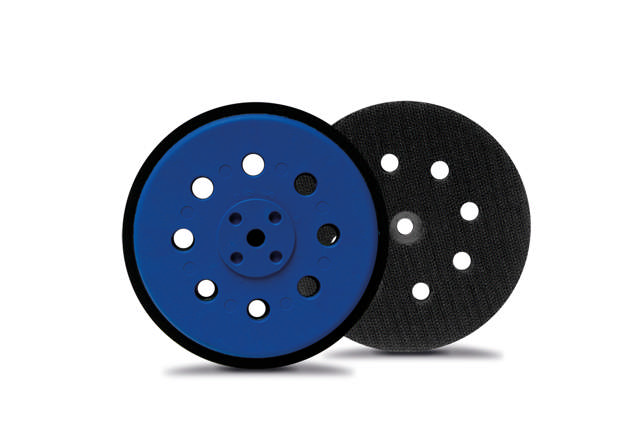SAM 125S - Plato velcro lijadora Ø125 mm SOFT  universal - 9 agujeros