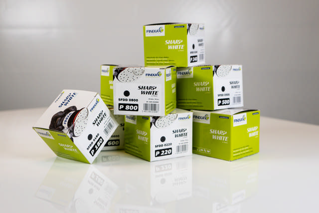 SFDD 0500 - SharpWhite disques abrasifs  Ø75mm - Multihole  P500 50p.