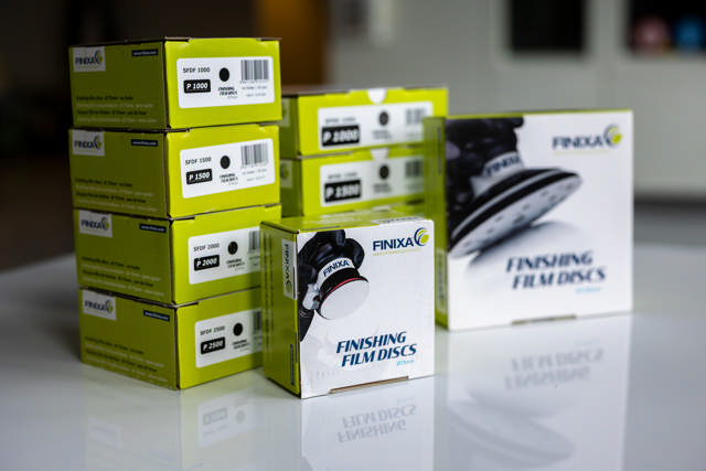 SFDE 0800 - Finishing film Schleifscheiben Ø150mm-15 Löcher  P800 50st.