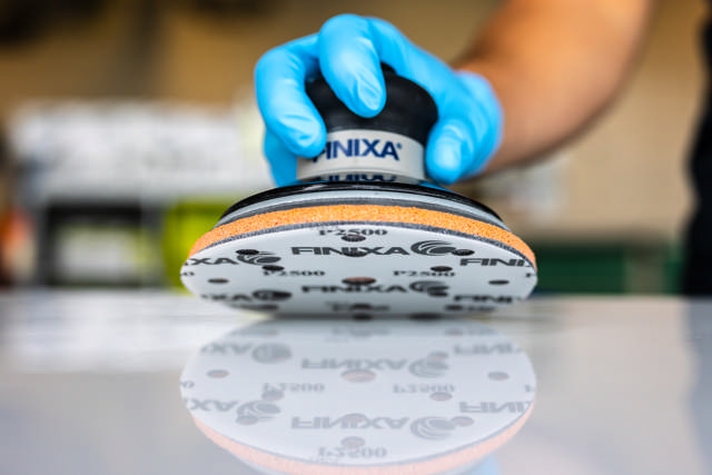 SFDE 0800 - Finishing film Schleifscheiben Ø150mm-15 Löcher  P800 50st.