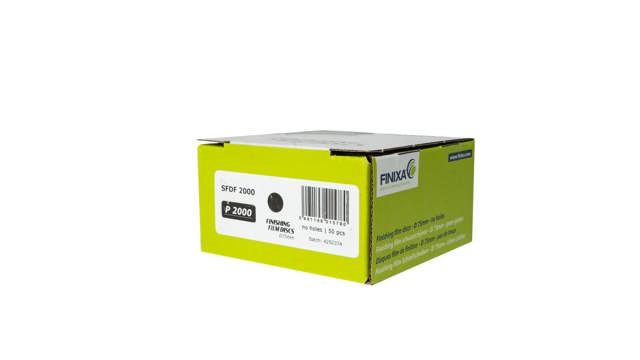 SFDF 2000 - Finishing Film Schleifscheiben Ø75mm-ohne Löcher P2000 50st.