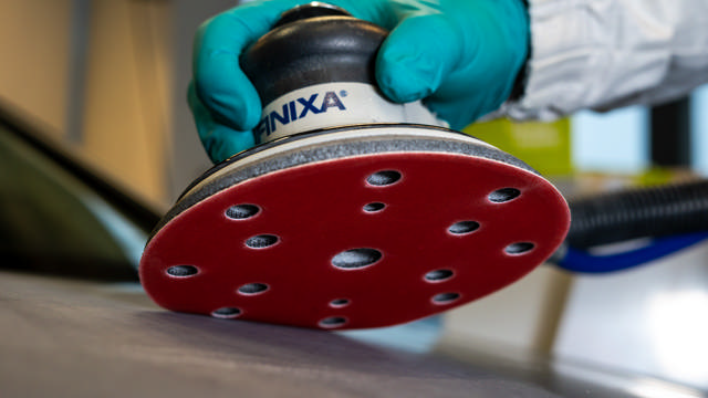 SPDA - Rot Klett-Schleifscheiben Ø150mm 15 Löcher - 50st.