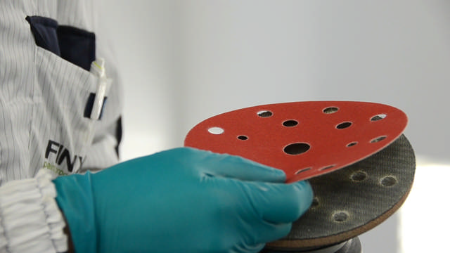 SPDA - Rot Klett-Schleifscheiben Ø150mm 15 Löcher - 50st.