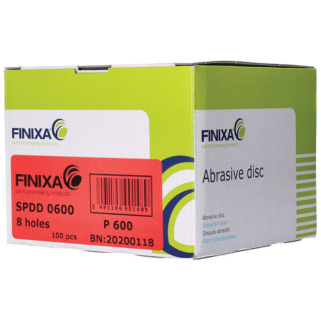 SPDD 0240 - Schuurschijven drager Ø125mm 8 gaten P240 100st.