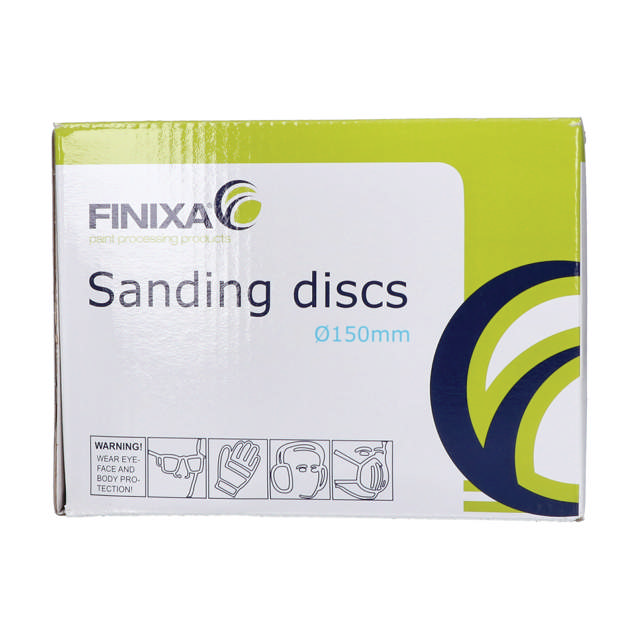 SPDS 0400 - Rot Klett-Schleifscheiben Ø150mm ohne Löcher P400 100st.