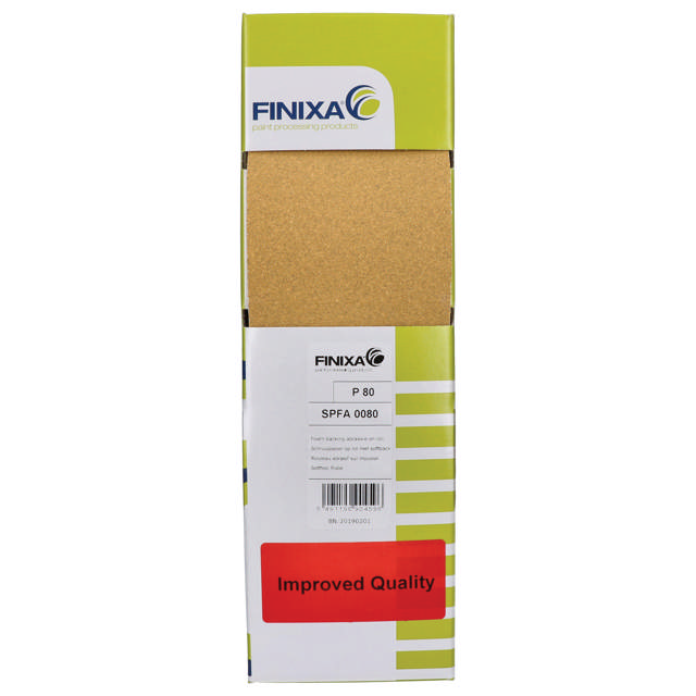 SPFA 0240 - Schleifpapier mit Schaumrücken-114mm x 25m Rolle P240