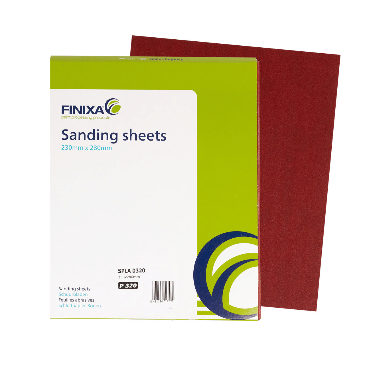 SPLA - Schleifpapier-Bögen 230x280mm - 50st.