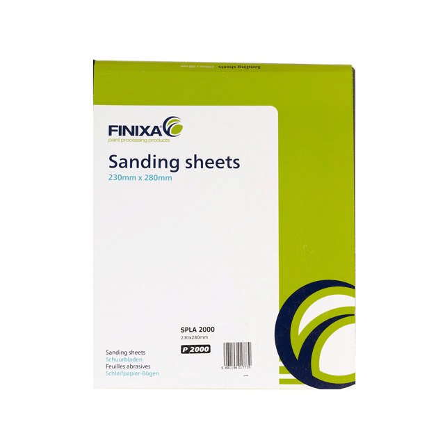 SPLA - Hojas de lija en seco 230mmx280mm - 50p.