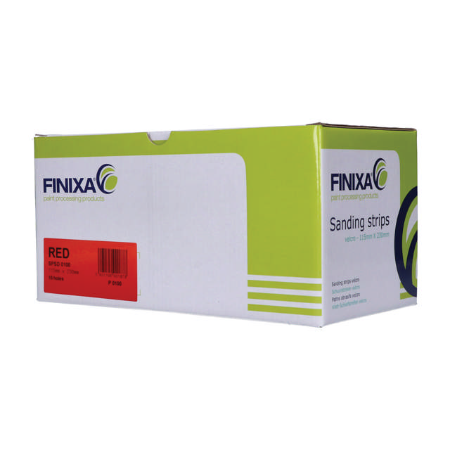 SPSD 0150 - Schleifstreifen-Papier-115x230mm 10 Löcher P150 100st.