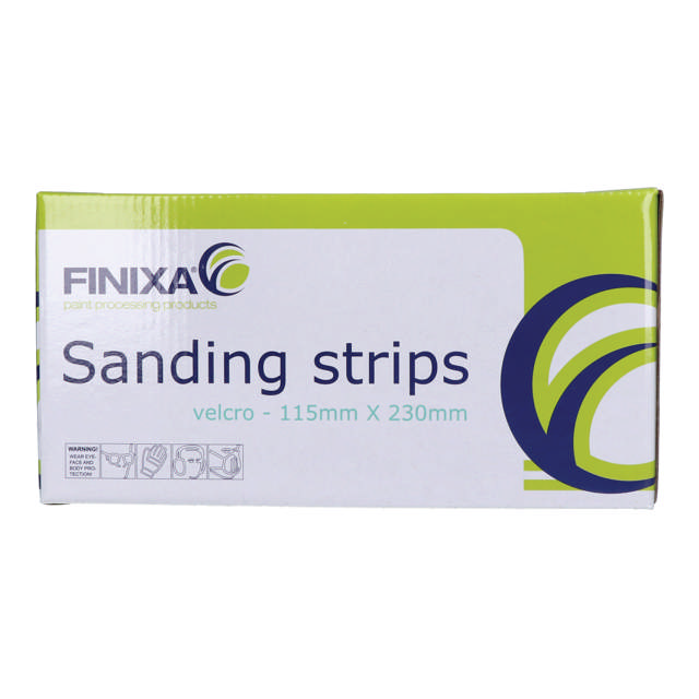 SPSD 0150 - Schleifstreifen-Papier-115x230mm 10 Löcher P150 100st.