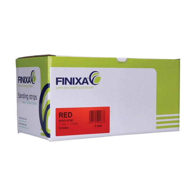 SPSD 0150 - Schleifstreifen-Papier-115x230mm 10 Löcher P150 100st.
