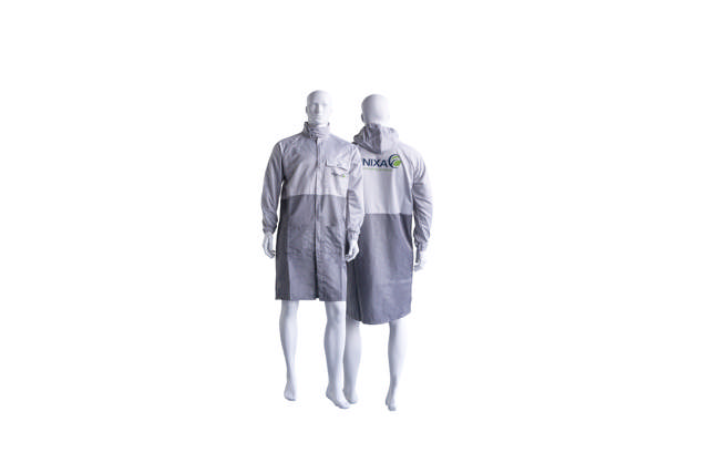 TCC 12 - Lackiermantel teflonbesch. Carbotec grau -XXXL 62-64