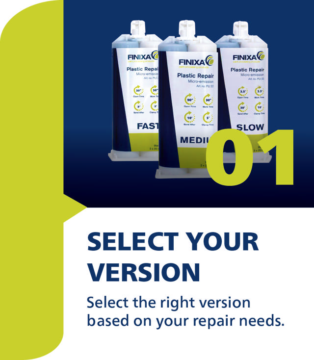 PLI 23 - Reparación plástico lento (3.5 min) Micro emisión