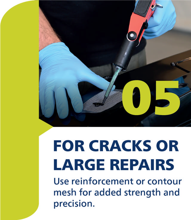 PLI 23 - Reparación plástico lento (3.5 min) Micro emisión