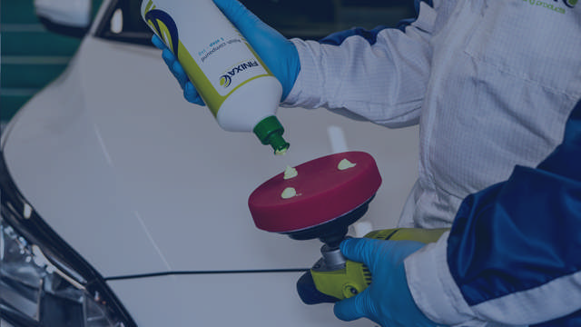 Up to 50% saved time using Finixa 1-step polish paste