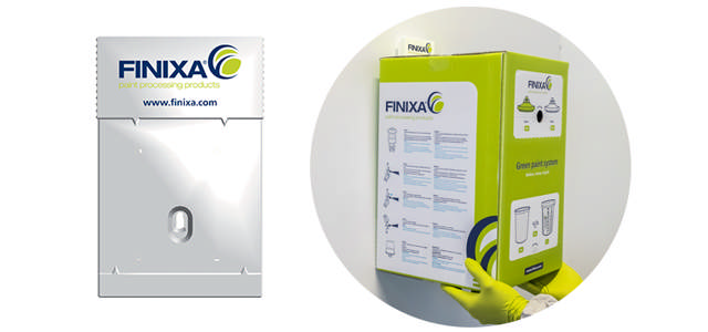 Wall mount paint cup system