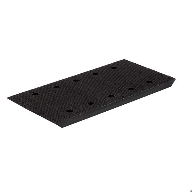 Backing plate 115 x 208 mm with holes (Hook and Loop)