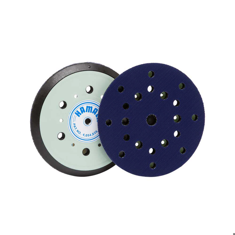 Sanding Support Pad Hard 150 mm Hook & Loop 8 + 6 + 1 holes