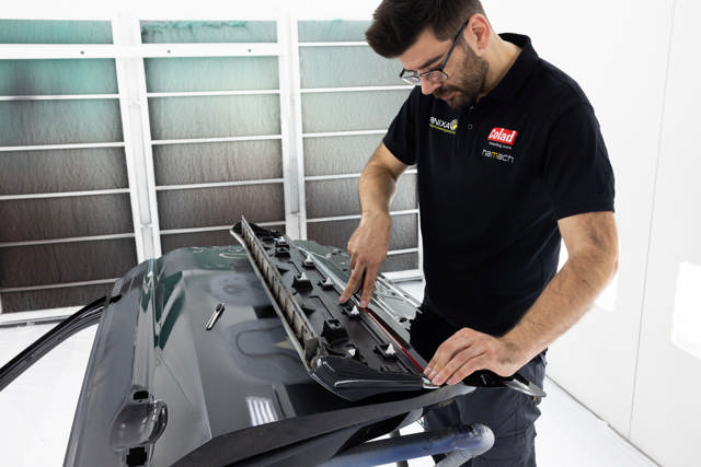 DZB 25 - Doppelseitiges Klebeband rot 25mm x 10m