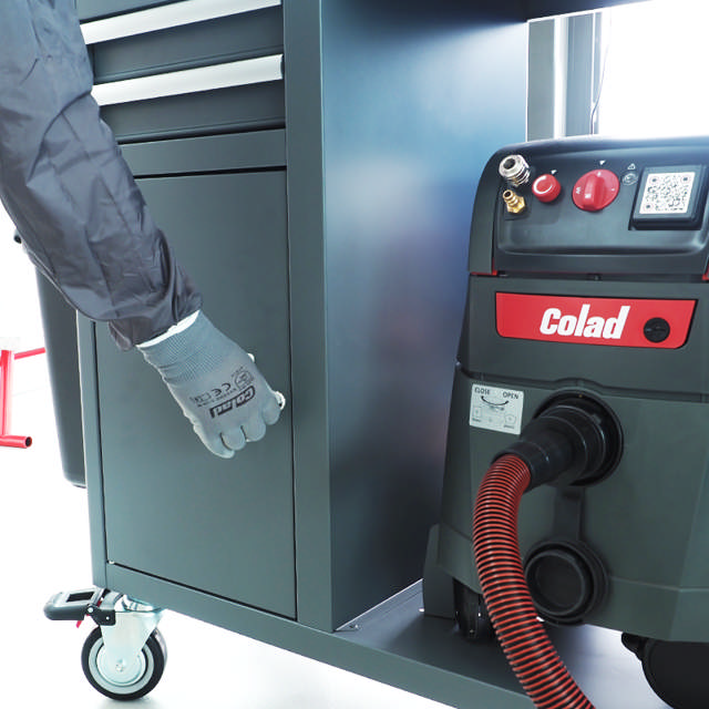 Servante de ponçage Grand Modèle