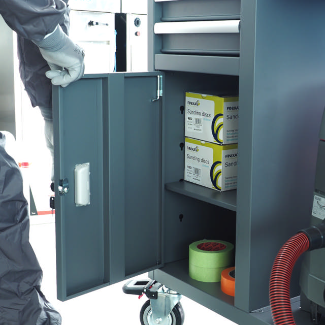 Servante de ponçage Grand Modèle