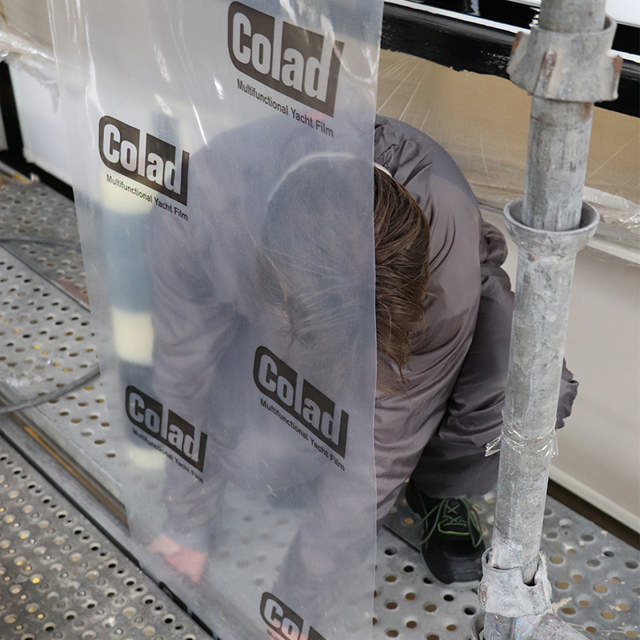 Película multifunctional para iates